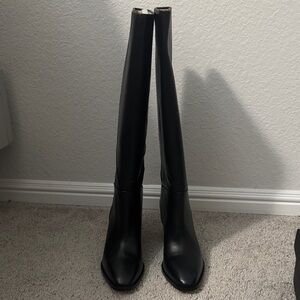 Banana Republic Leather Elegant Black Women's Boots